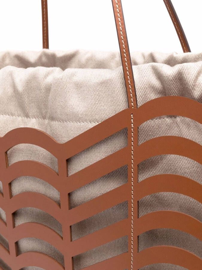 Chloé Kayan verstelbare shopper Bruin