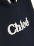 Chloé Kids Katoenen hoodie Blauw - Thumbnail 3