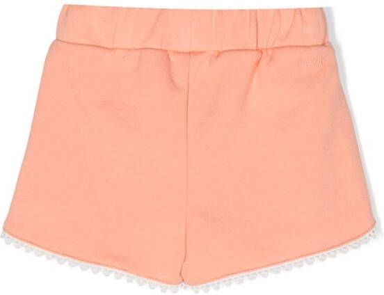 Chloé Kids Shorts met trekkoord Oranje