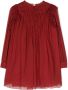 Chloé Kids Flared jurk Rood - Thumbnail 2