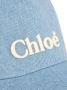 Chloé Kids Honkbalpet met geborduurd logo Blauw - Thumbnail 2