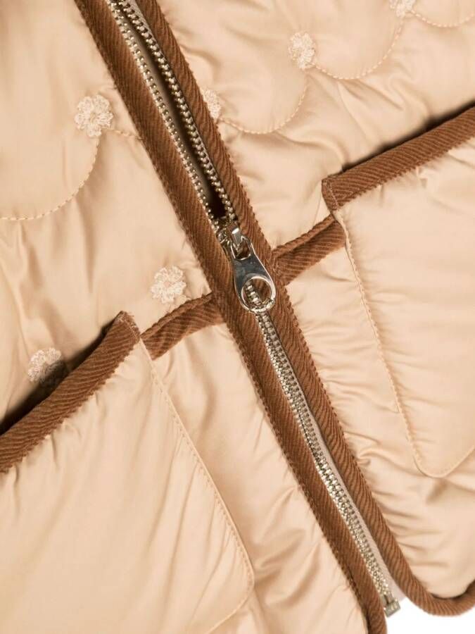 Chloé Kids Jack met capuchon Beige