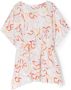 Chloé Kids Jurk met grafische print Wit - Thumbnail 2