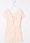 Chloé Kids Playsuit met logoprint Beige - Thumbnail 2