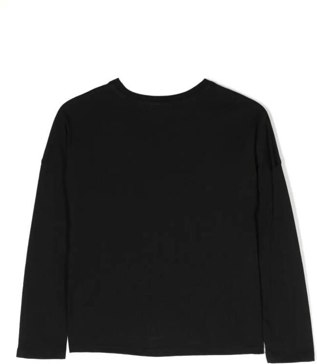 Chloé Kids Sweater met logo Zwart