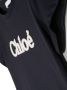 Chloé Kids T-shirt met logo Blauw - Thumbnail 3