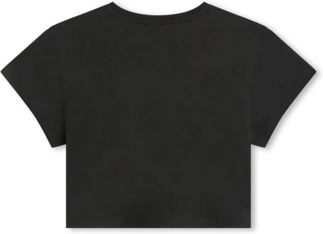 Chloé Kids T-shirt met studs Zwart