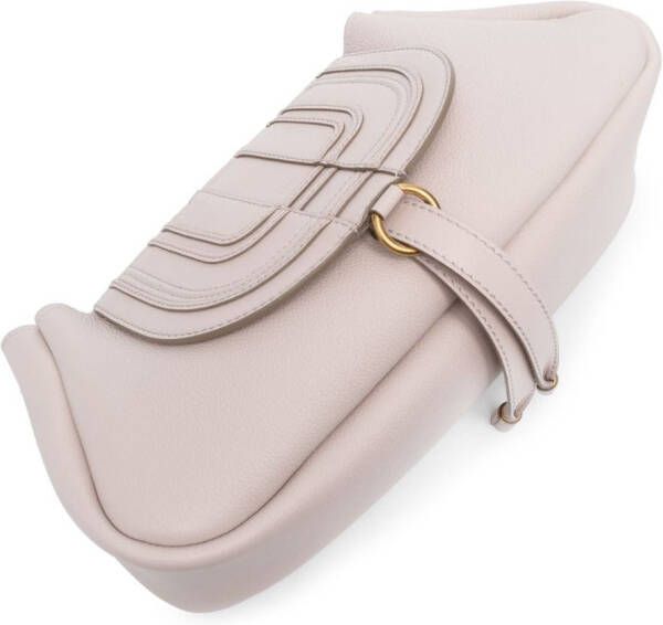 Chloé Marcie leren clutch Beige