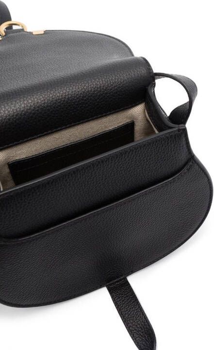 Chloé Marcie leren crossbodytas Zwart