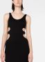 Chloé Maxi-jurk met gekreukt-effect Zwart - Thumbnail 5