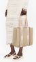 Chloé Woody medium shopper Beige - Thumbnail 3