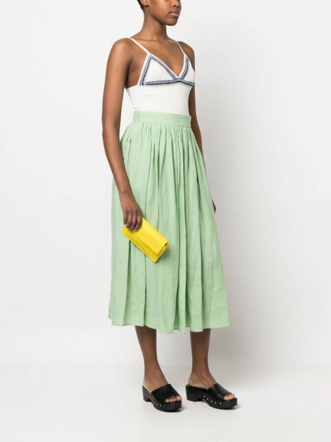 Chloé Mony clutch Geel