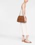 Chloé Penelope Soft leren schoudertas Bruin - Thumbnail 2