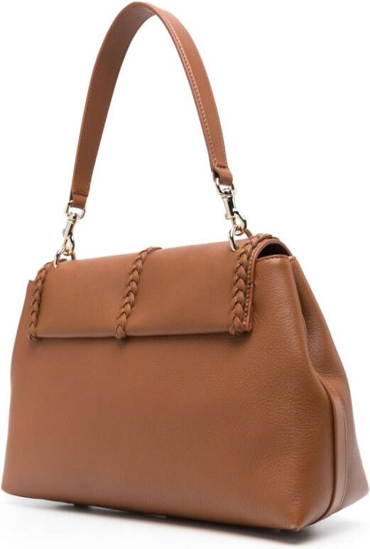 Chloé Penelope Soft leren schoudertas Bruin