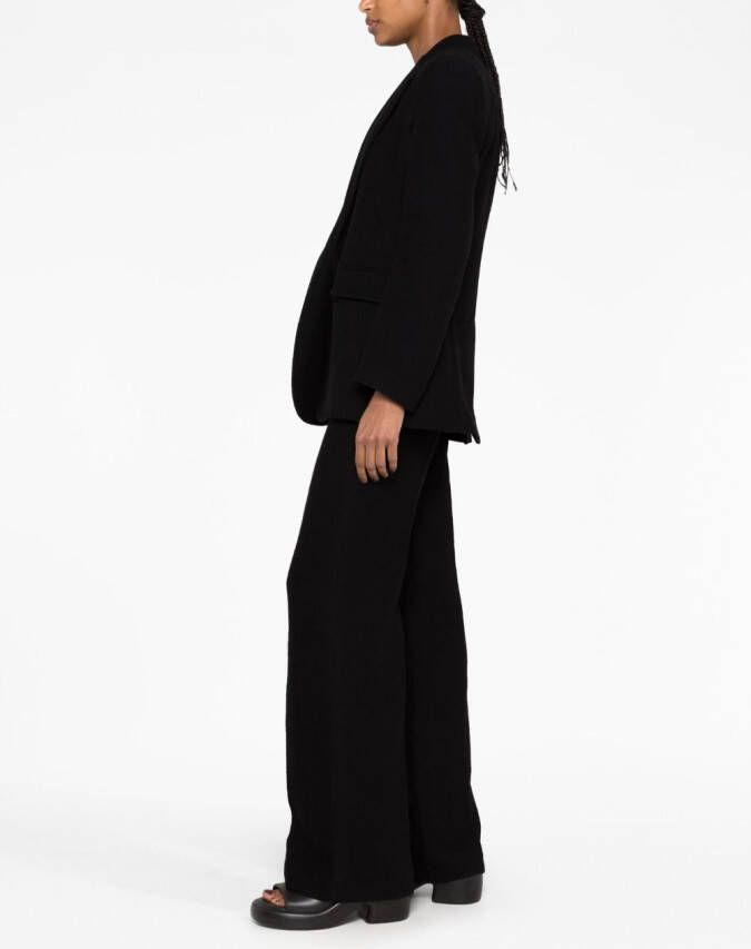 Chloé Blazer met enkele rij knopen Zwart