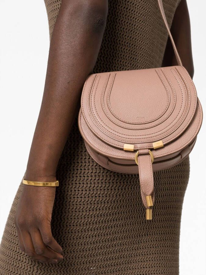 Chloé Marcie kleine crossbodytas Roze