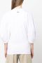 Chloé T-shirt met geborduurd logo Wit - Thumbnail 4