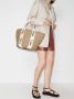 Chloé Woody grote shopper Beige - Thumbnail 2