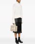 Chloé Woody leren shopper Beige - Thumbnail 1