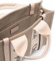 Chloé Woody leren shopper Beige - Thumbnail 4
