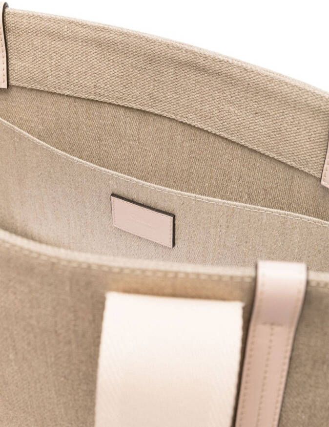 Chloé Woody medium shopper Beige