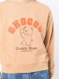 CHOCOOLATE Sweater met geborduurd logo Bruin - Thumbnail 5