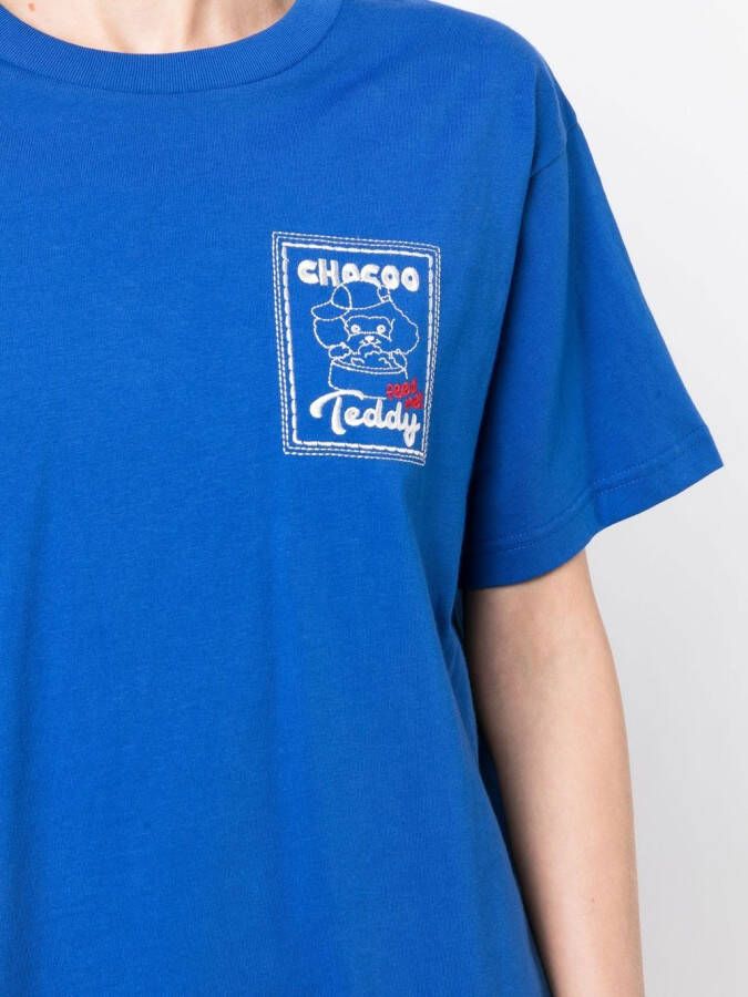 CHOCOOLATE T-shirt met logo Blauw