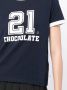 CHOCOOLATE T-shirt met logoprint Blauw - Thumbnail 5