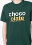 CHOCOOLATE T-shirt met logoprint Groen - Thumbnail 5