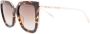 Chopard Eyewear Zonnebril met cat-eye montuur Bruin - Thumbnail 2