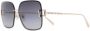 Chopard Eyewear Zonnebril met vierkant montuur Zwart - Thumbnail 2