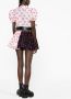 Chopova Lowena Mini-jurk met abstracte print Wit - Thumbnail 4