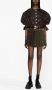 Chopova Lowena Mini-jurk met pofmouwen Zwart - Thumbnail 2