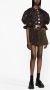 Chopova Lowena Mini-jurk met pofmouwen Zwart - Thumbnail 4