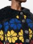 Chopova Lowena Vest met bloemen jacquard Zwart - Thumbnail 5