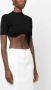 Christopher Esber Asymmetrische top Zwart - Thumbnail 3