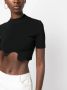 Christopher Esber Asymmetrische top Zwart - Thumbnail 5