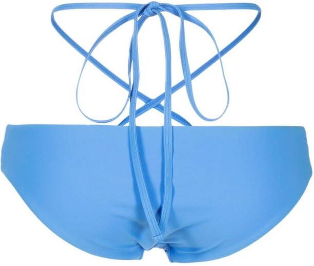 Christopher Esber Bikinislip met gewikkelde taille Blauw