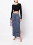 Christopher Esber Ribgebreide maxi-rok Blauw - Thumbnail 2