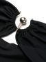 Christopher Esber Bikinitop met ringdetail Zwart - Thumbnail 3