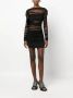 Christopher Esber Mini-jurk met tule Zwart - Thumbnail 2