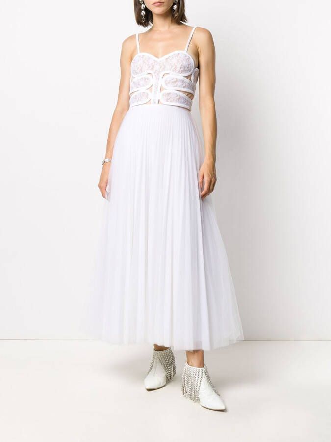 Christopher Kane Jurk met tule Wit