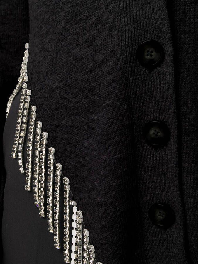 Christopher Kane Vest verfraaid met kristal Zwart