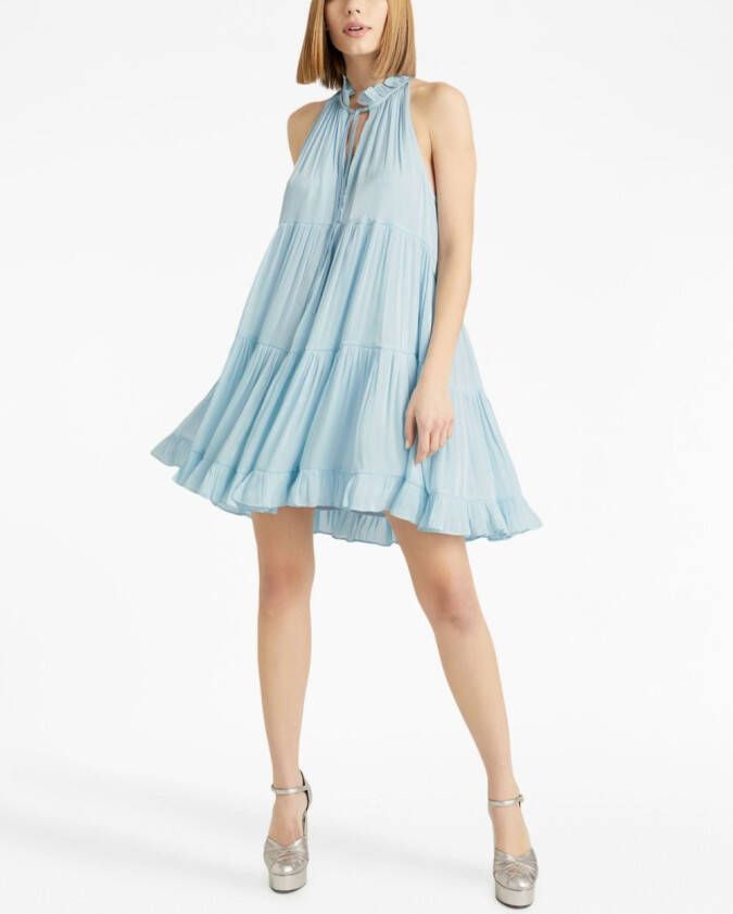 Cinq A Sept Gelaagde jurk Blauw