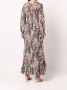 Cinq A Sept Maxi-jurk met bloemenprint Veelkleurig - Thumbnail 4
