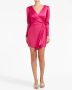 Cinq A Sept Mini-jurk met ceintuur Roze - Thumbnail 4