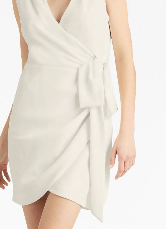 Cinq A Sept Mouwloze mini-jurk Wit