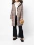 Cinzia Rocca Geruite jas Bruin - Thumbnail 2