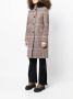 Cinzia Rocca Geruite jas Bruin - Thumbnail 3