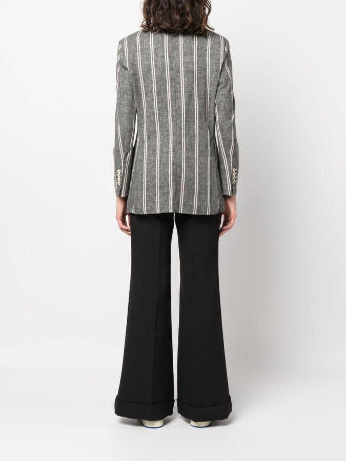 Circolo 1901 Blazer met dubbele rij knopen Zwart